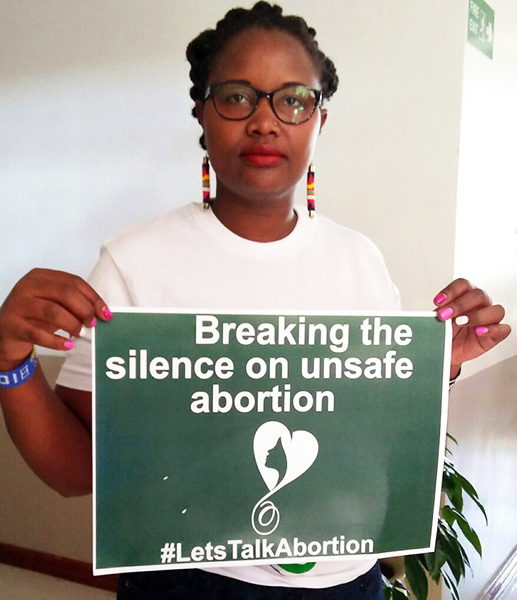 Global day of action for access to safe and legal abortion, Kisumu County, Kenya - Nailantei Kileku