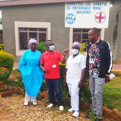 Coaching mission, Sakania Health Zone, Democratic Republic of the Congo - Patrick Makelele