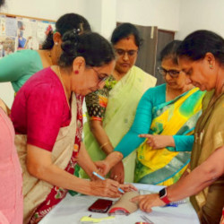 Training doctors for insertion of contraceptive implants, Dharwad, Karnataka, India - Rathnamala M. Desai