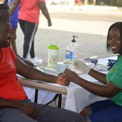 Health screening, Tema International School, Ghana - Regina Ama Owusu