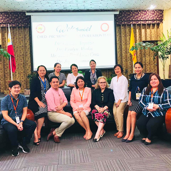 CHED PRC monitoring and evaluation team, Diliman, Quezon City, Philippines - Rose Constantino