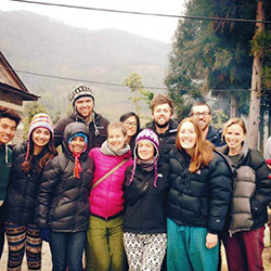 A medical team from Monash University working at medical camps in remote villages of Nepal - Suraj Bhattarai