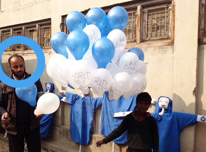 World Diabetes Day in Kashmir, India - Syed Manzoor Kadri