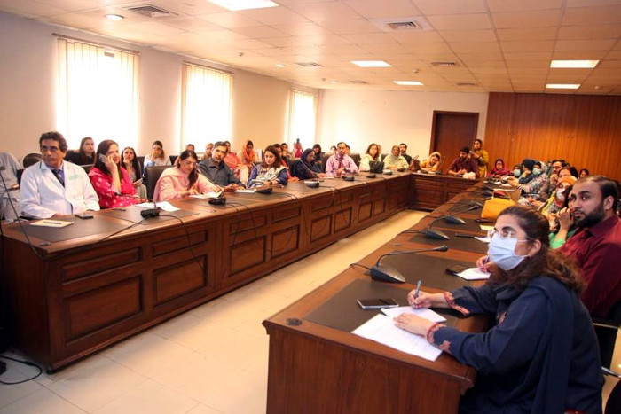 Workshop on systematic review, Services Institute of Medical Sciences, Lahore, Pakistan - Tayyiba Wasim