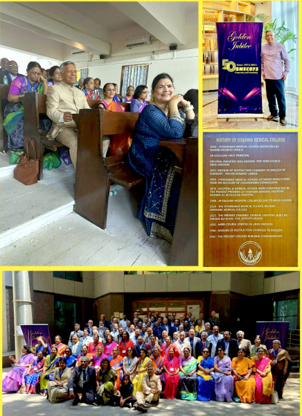Golden Jubilee, Osmania Medical College, Hyderabad, India - Venkatraman Chandra-Mouli