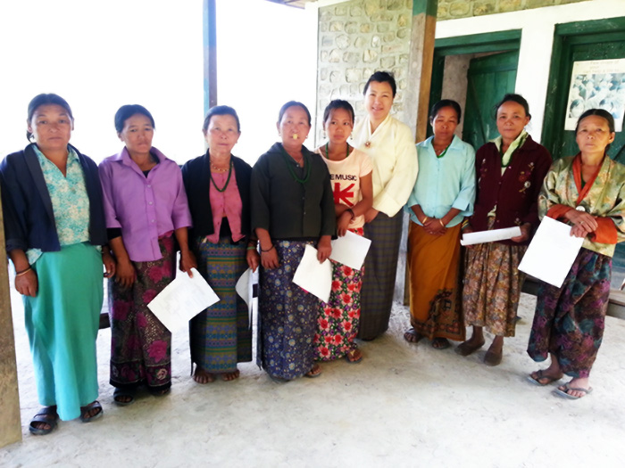 Pap smear camp in Tonshinggang village, Bhutan - Yeshey Zangmo