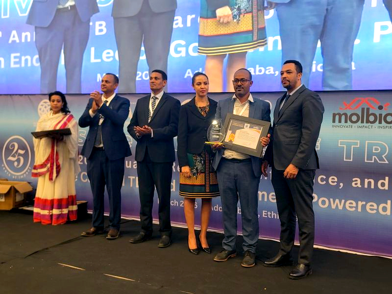 TRAC Award of Excellence in TB Research, Addis Ababa, Ethiopia - Zewdu Dememew