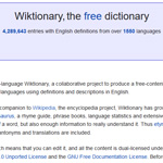 Wiktionary