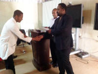 Handing over of Certificates during the morning session